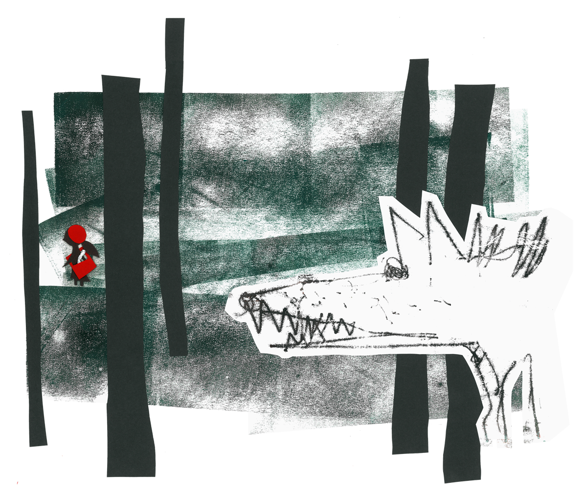 illustration_rotkaeppchen-und-die-beste-wurst_verfolger_c_eva-kraler