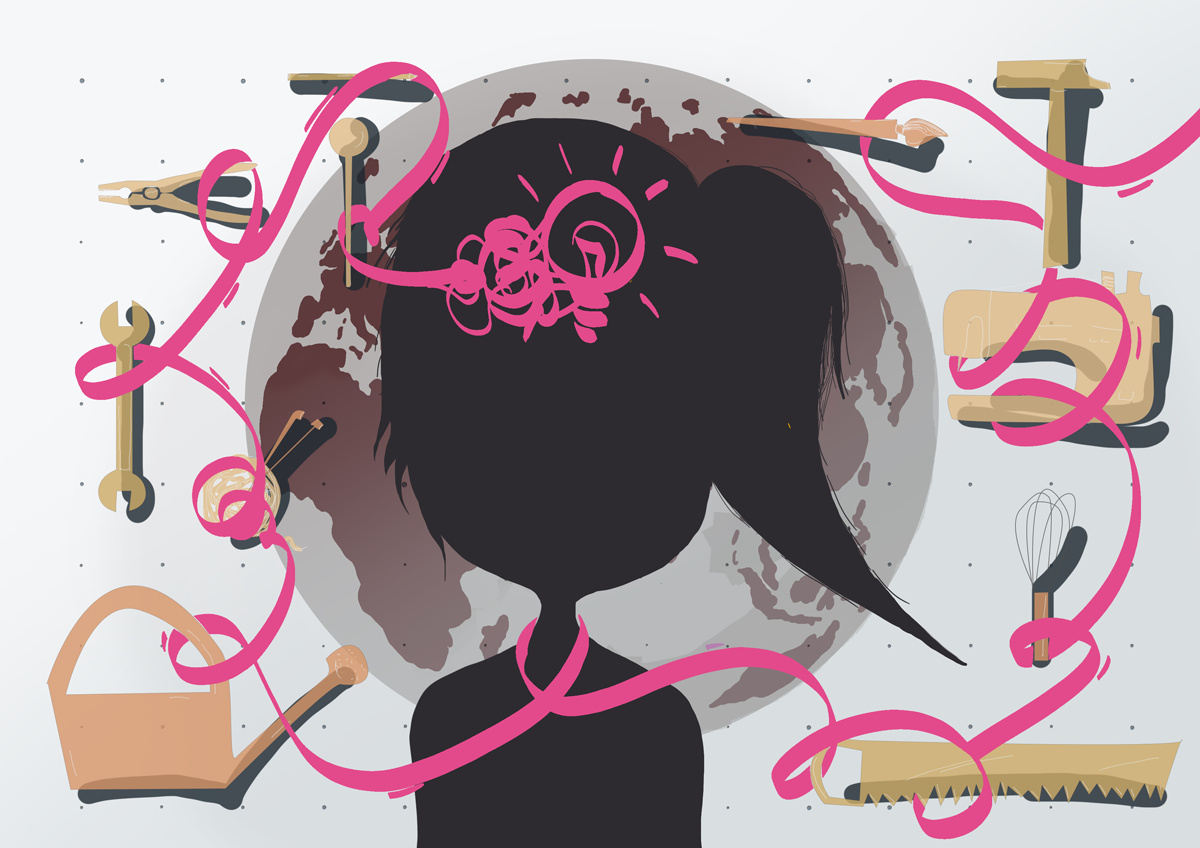 Die Illustration meiner Fähigkeiten zeigt, wie Inhalte grafisch übersichtlich dargestellt werden und als Editorial Illustration verwendet werden können.