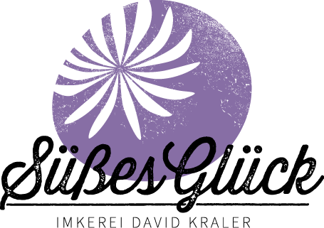 Logo für die Imkerei David Kraler mit dem Titel Süßes Glück